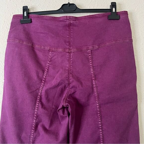 Anthropologie Pilcro High Rise Crop Flare Pants NEW Size 34 - Picture 8 of 11